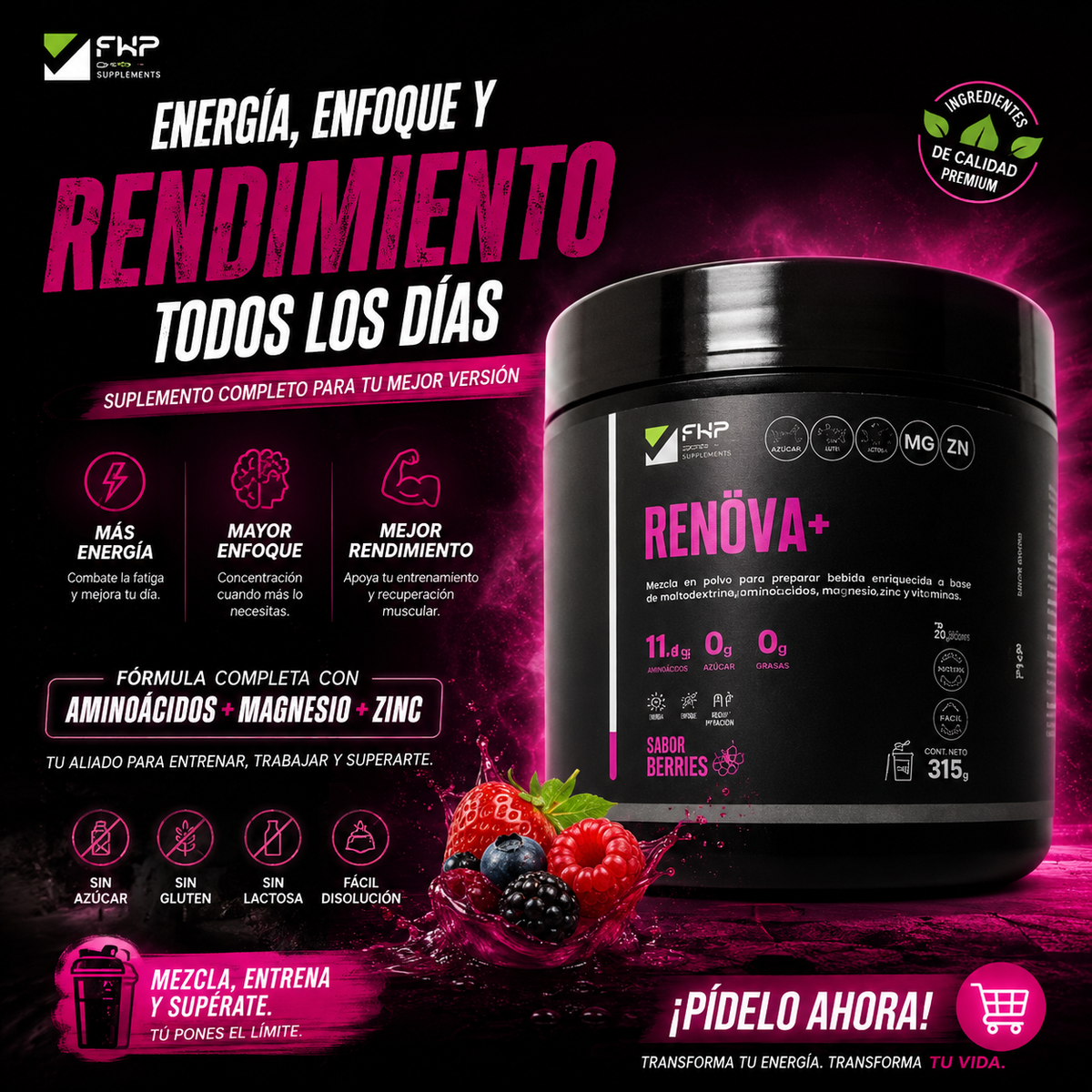 COLÁGENO RENOVA + CON BIOPÉPTIDOS ACTIVOS